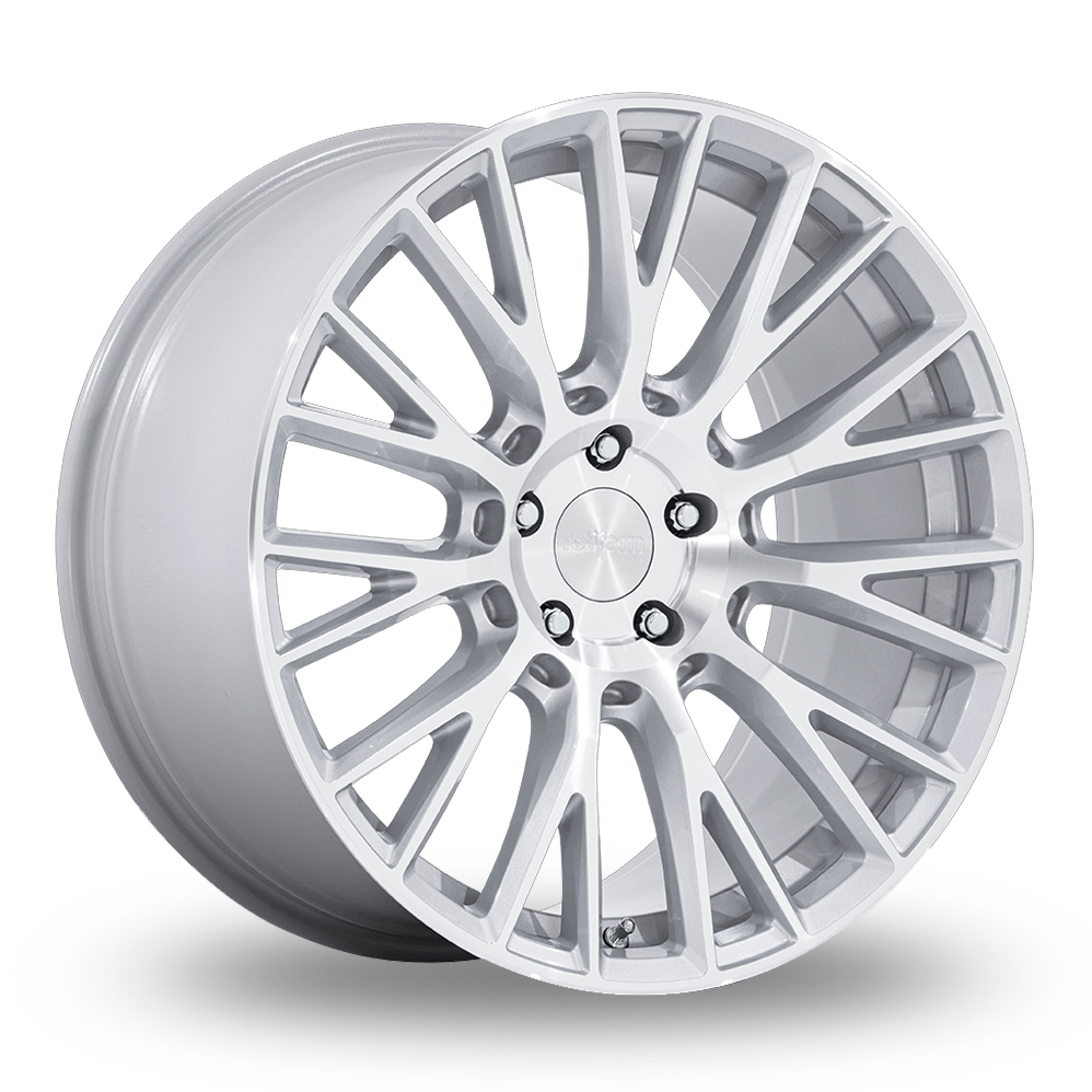 Rotiform RC201 LSE (USA Warehouse) Gloss Silver With Machined Face Alloy Wheels