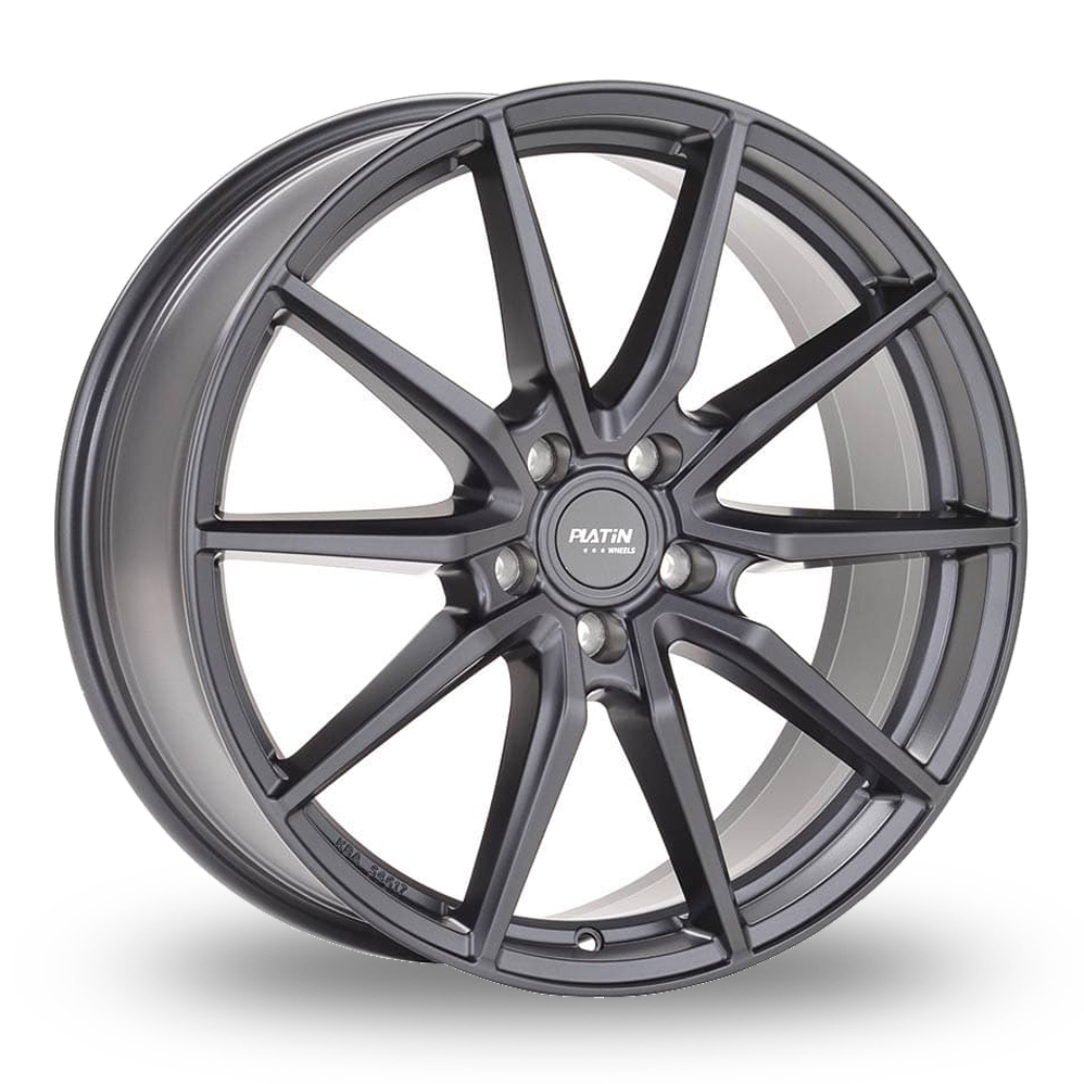Platin P 109 Matt Graphite Alloy Wheels