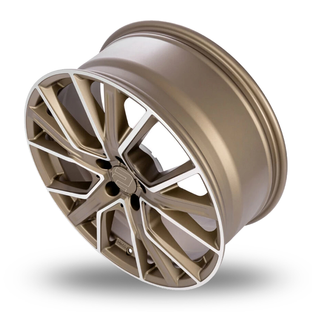 20" 2DRV WH34 Bronze Matt Machined Alloy Wheels