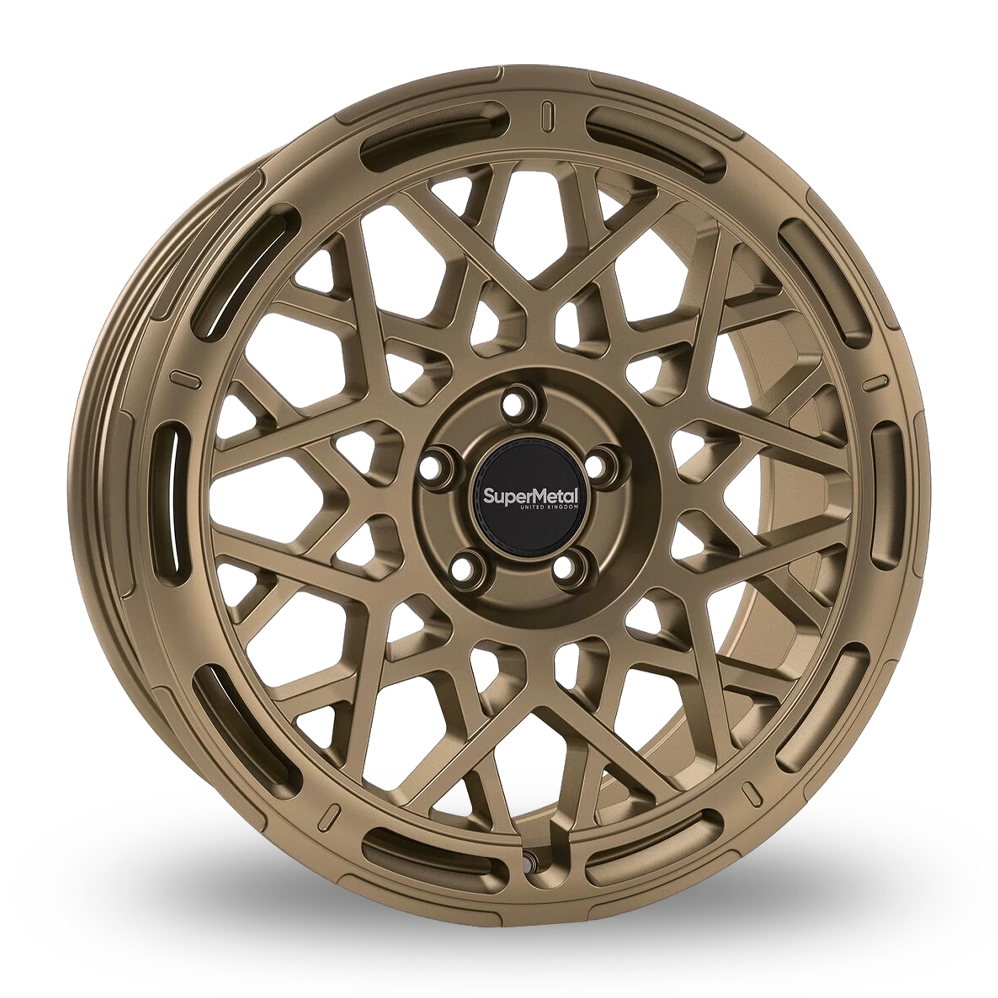 SuperMetal Cage Ultra Matt Bronze Alloy Wheels