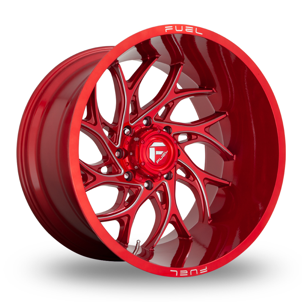 Fuel Off-Road D742 Runner (USA Warehouse) Candy Red Milled Alloy Wheels
