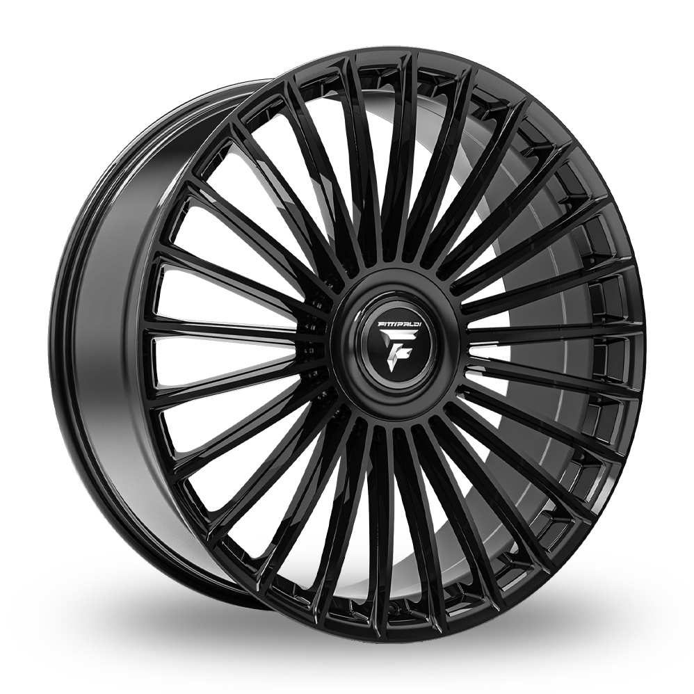 Fondmetal FS370 Fittipaldi Gloss Black Alloy Wheels