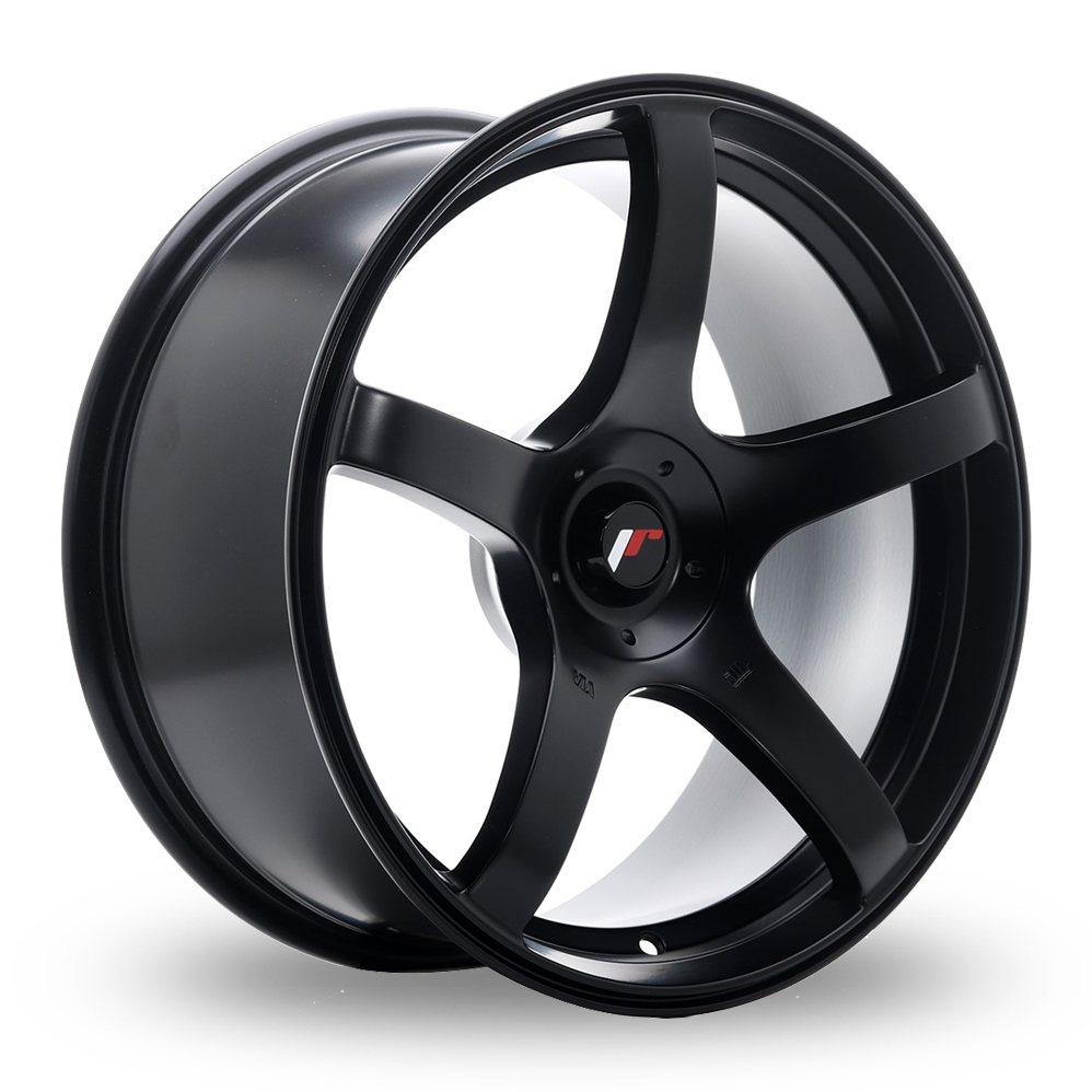 Japan Racing JR32 (8.5x18) (Custom Fitment) Matt Black Alloy Wheels