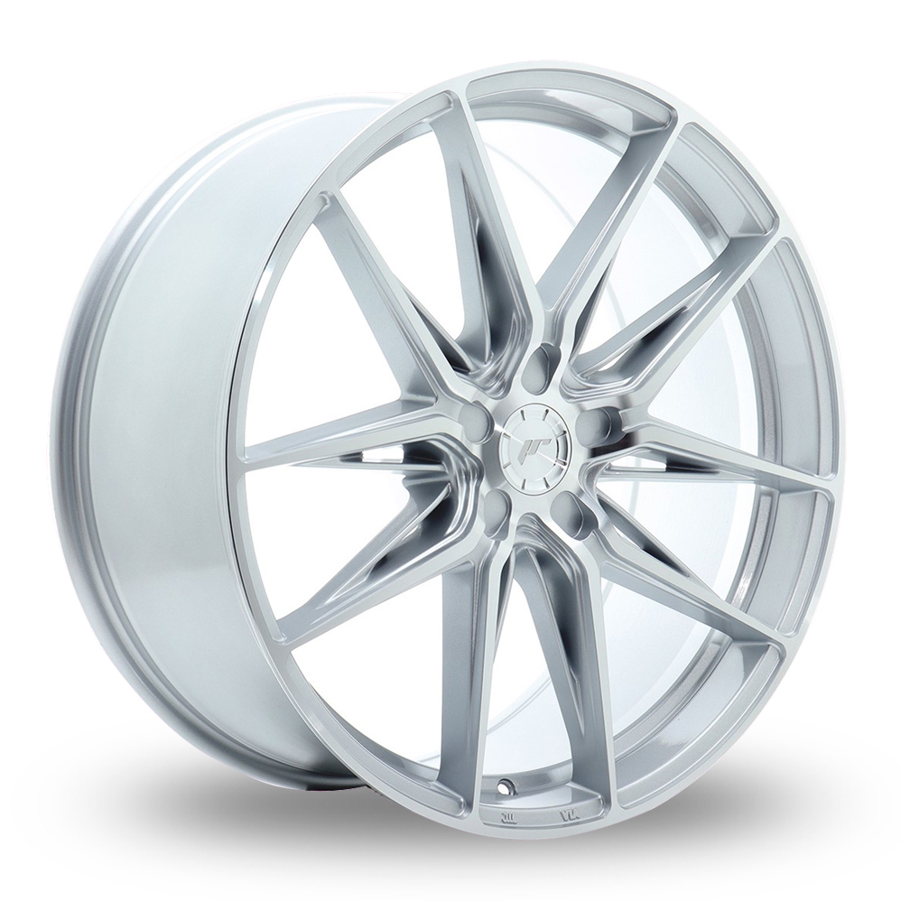 Japan Racing JR44 (9x21) (Custom Fitment) Silver Machined Face Alloy Wheels