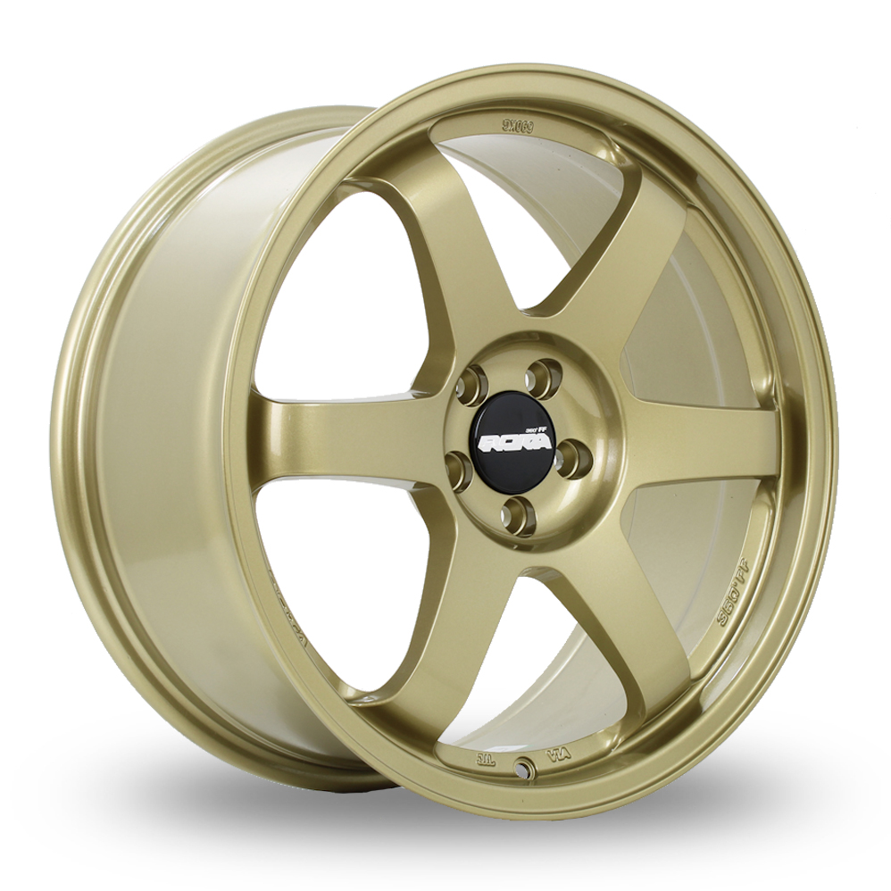 Rota Grid FF Gold Alloy Wheels