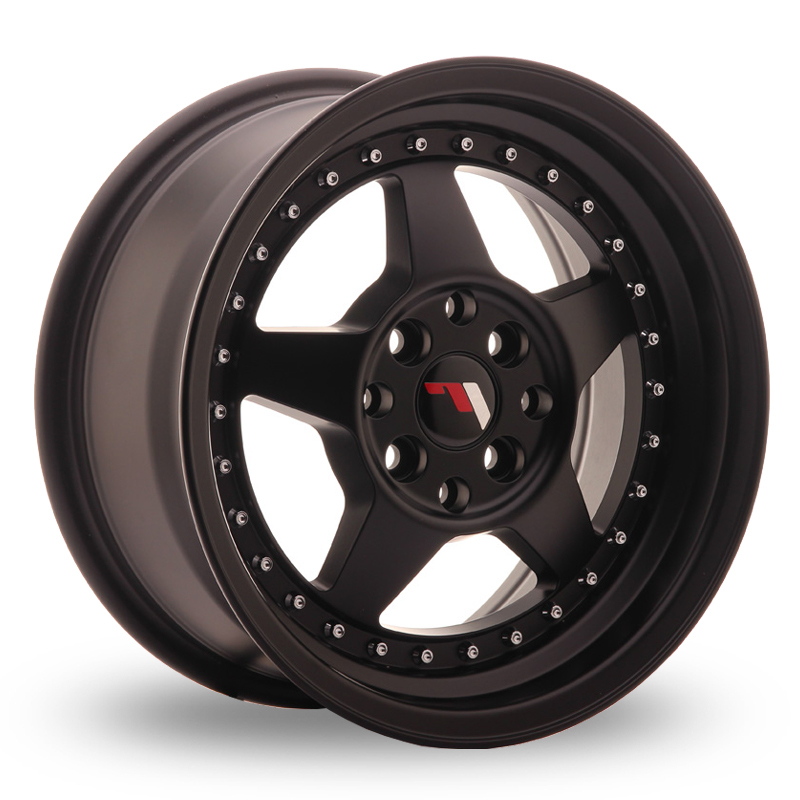 Japan Racing JR6 (8x15) Matt Black Alloy Wheels
