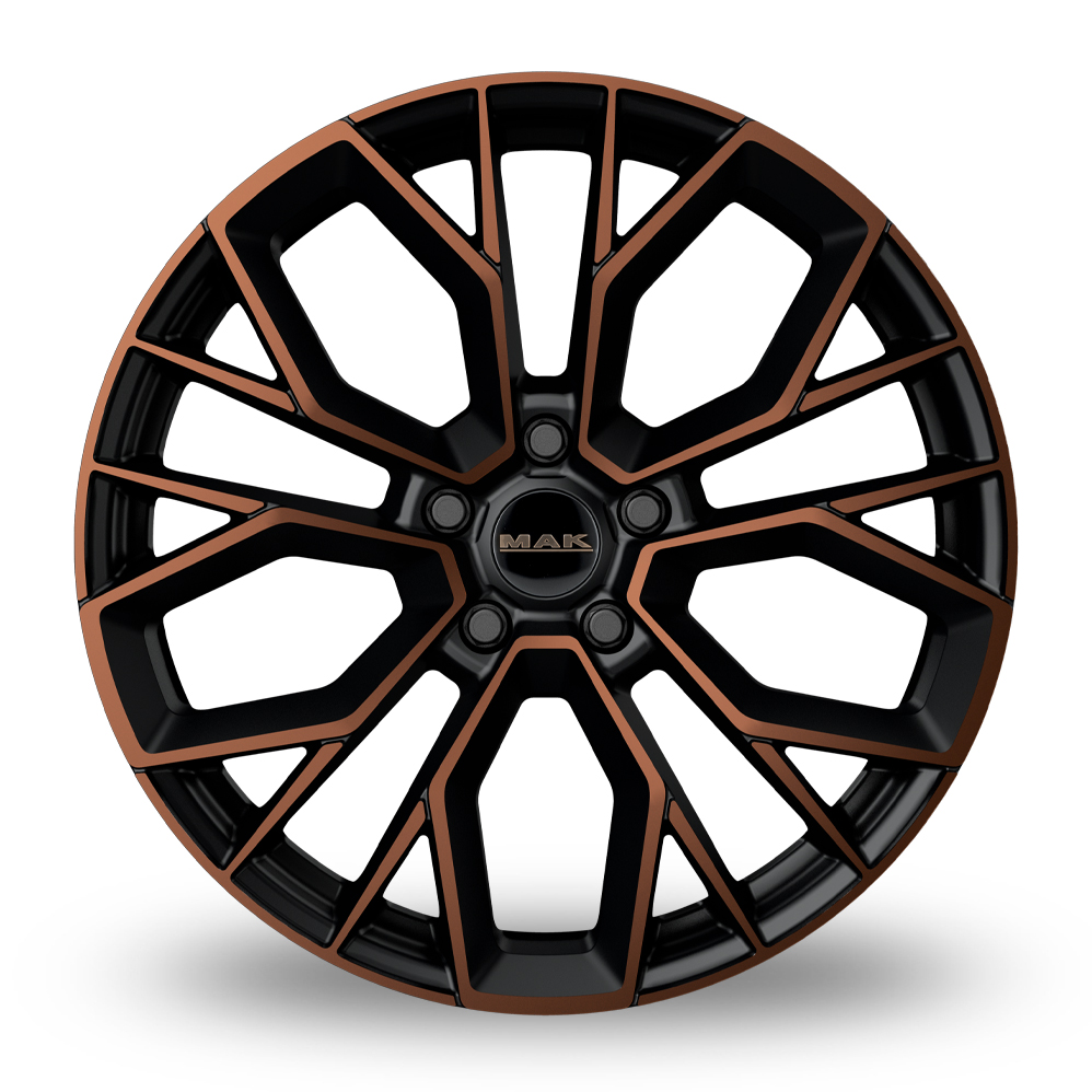 18" MAK Stilo Black Bronze Alloy Wheels