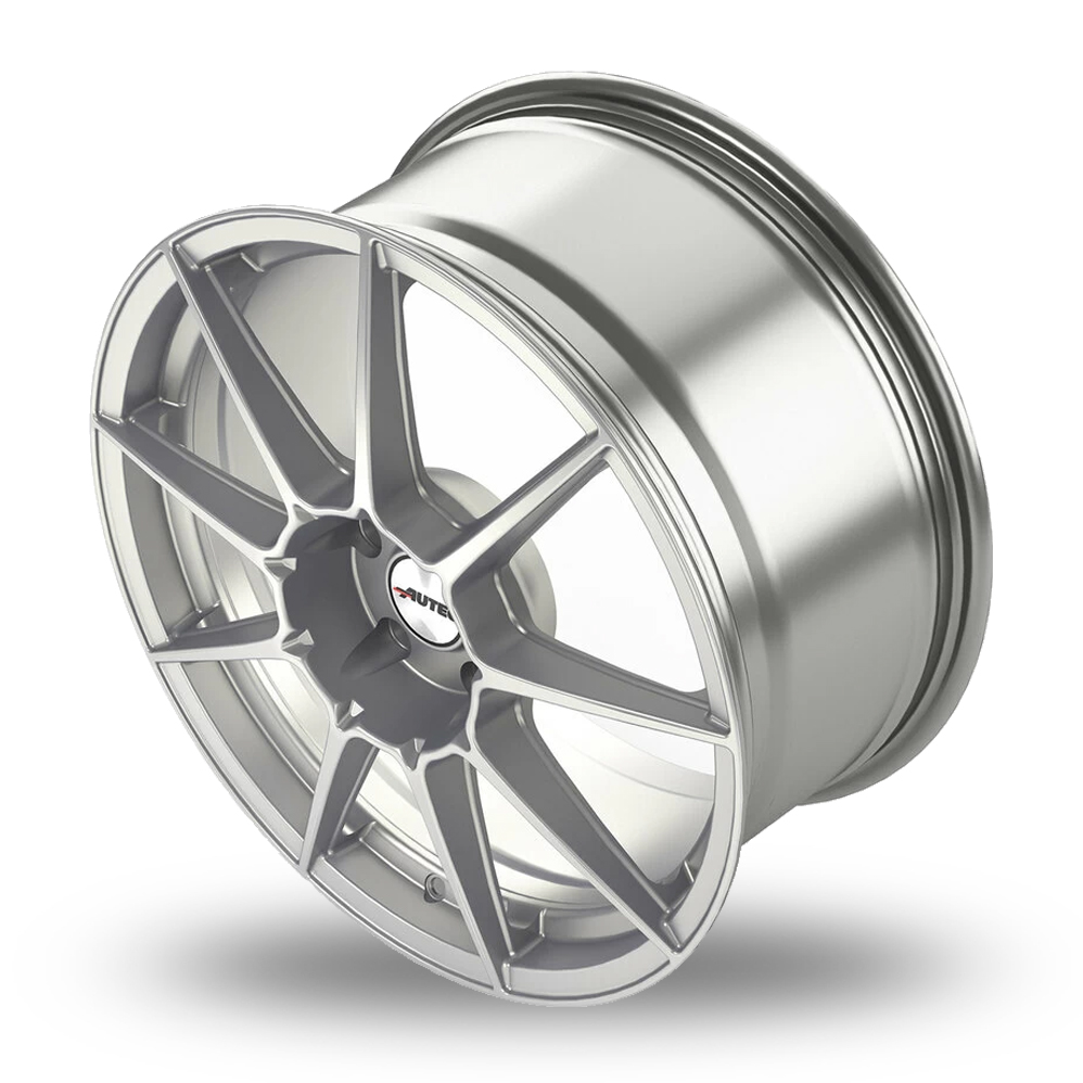 17" Autec Clubracing Hyper Silver Alloy Wheels