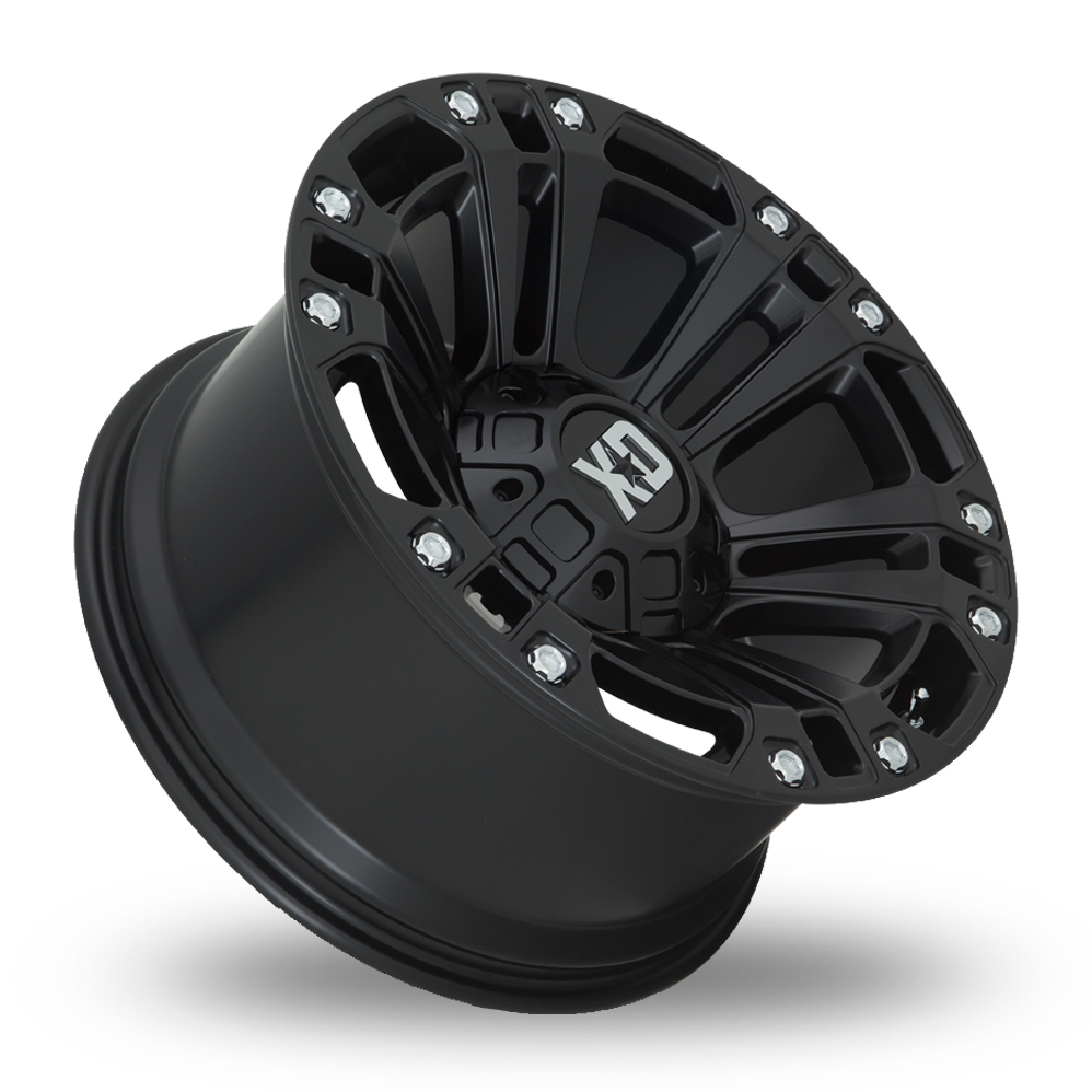 20" XD XD851 Monster 3 Satin Black Alloy Wheels