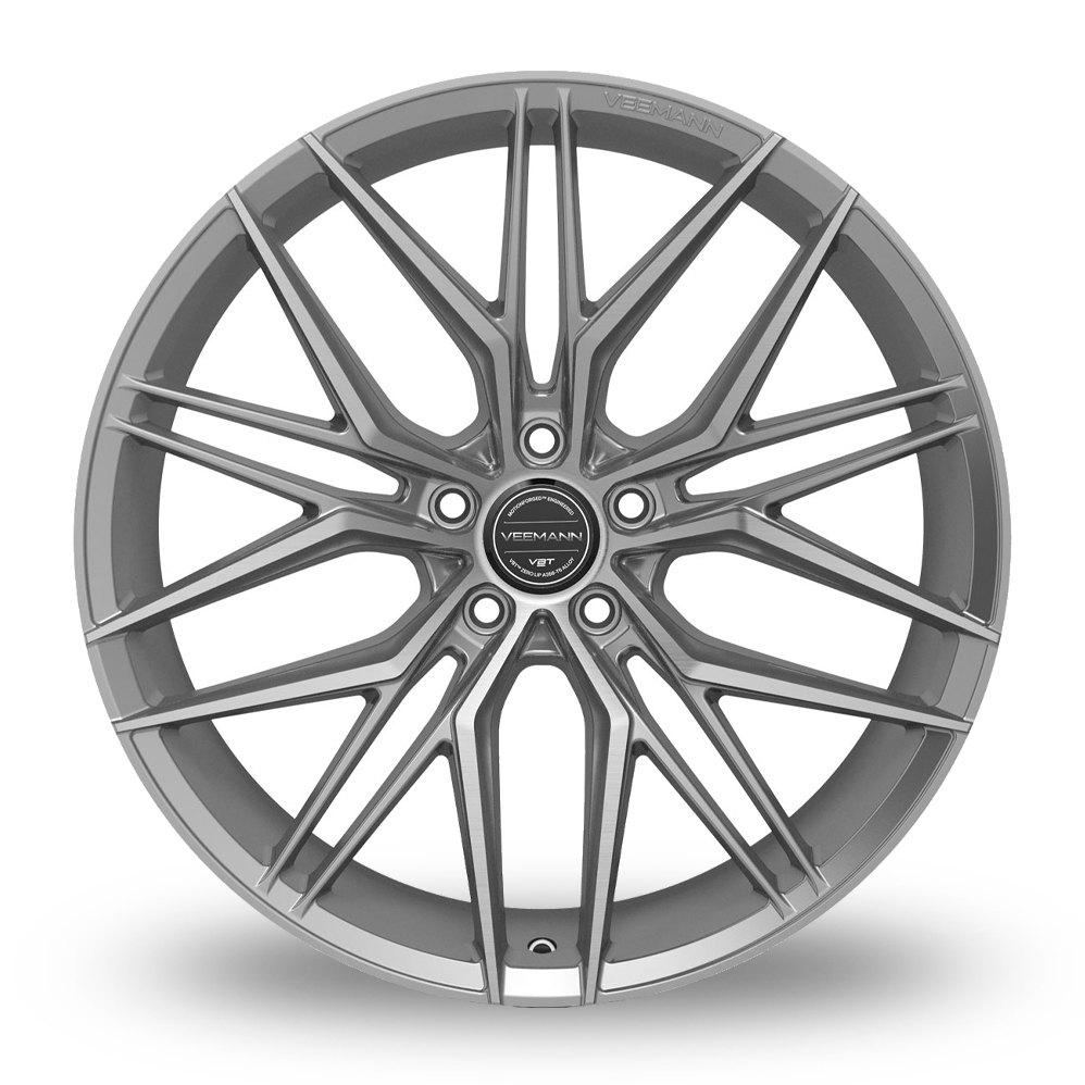 19" VEEMANN MF-Z7 Silver Machined Alloy Wheels