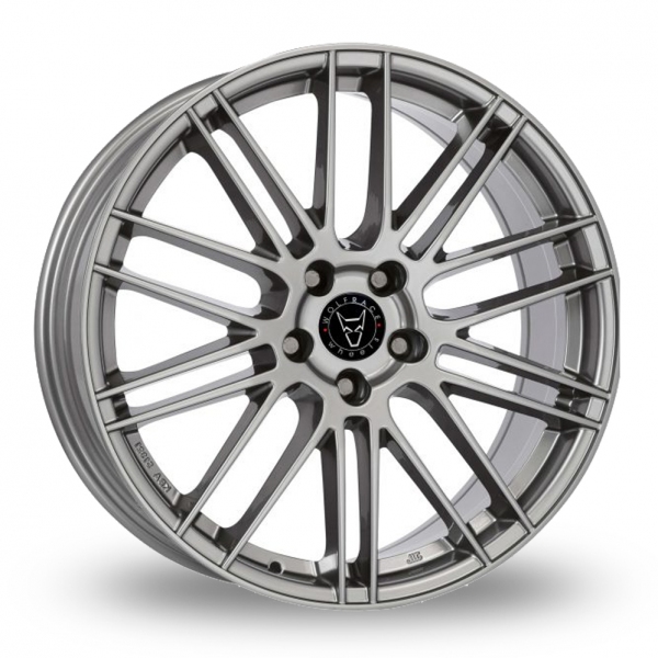 Wolfrace Eurosport TUV Kibox Metal Grey Alloy Wheels