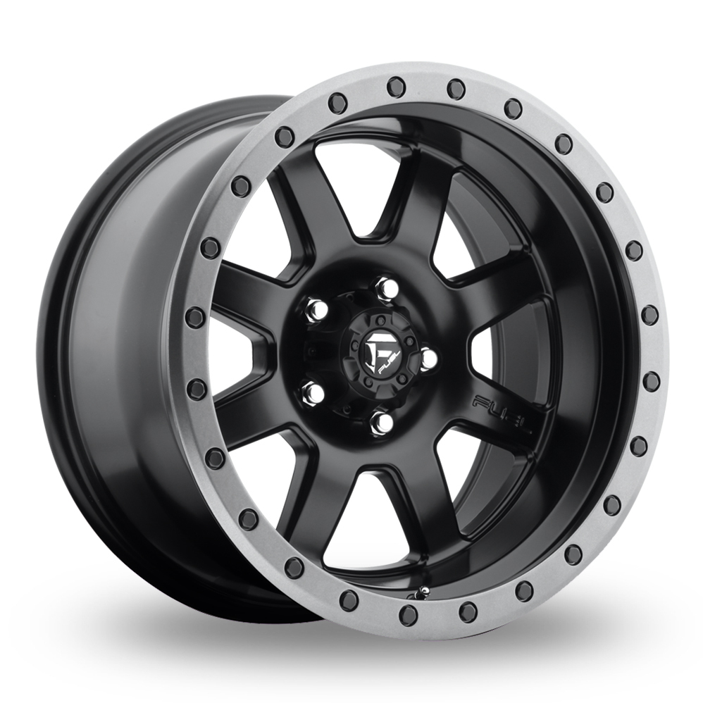 Fuel Off-Road D551 Trophy (USA Warehouse) Matt Black Gunmetal Ring Alloy Wheels