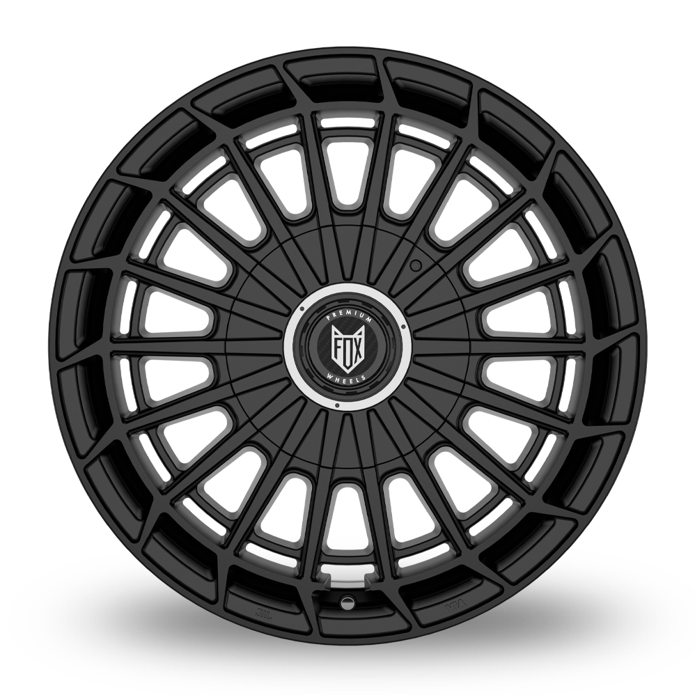 18" Fox Racing WX1 Satin Black Alloy Wheels