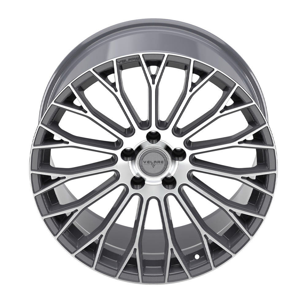 20" Velare VLR12 Platinum Grey Polsihed Alloy Wheels
