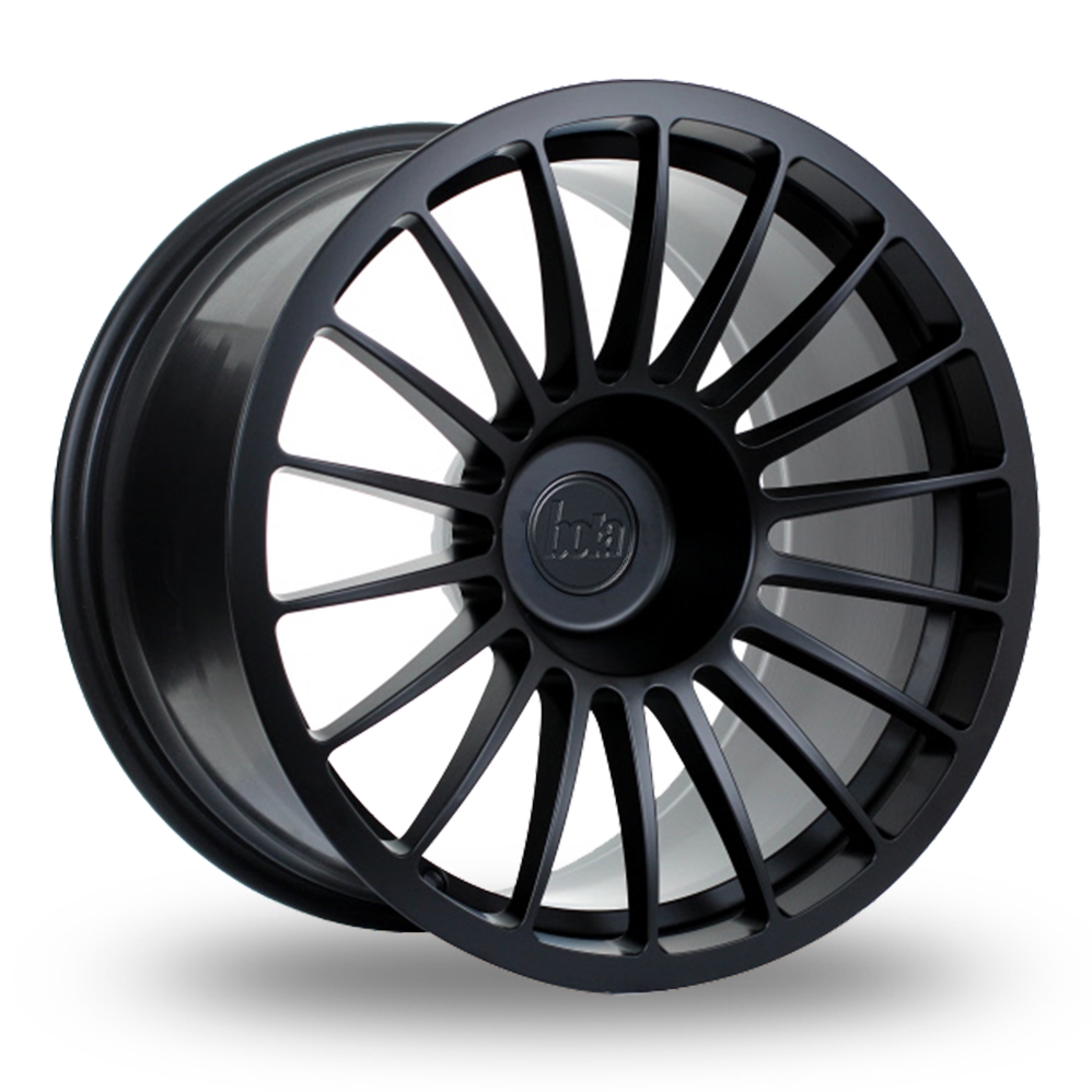 Bola B14 Matt Black Alloy Wheels