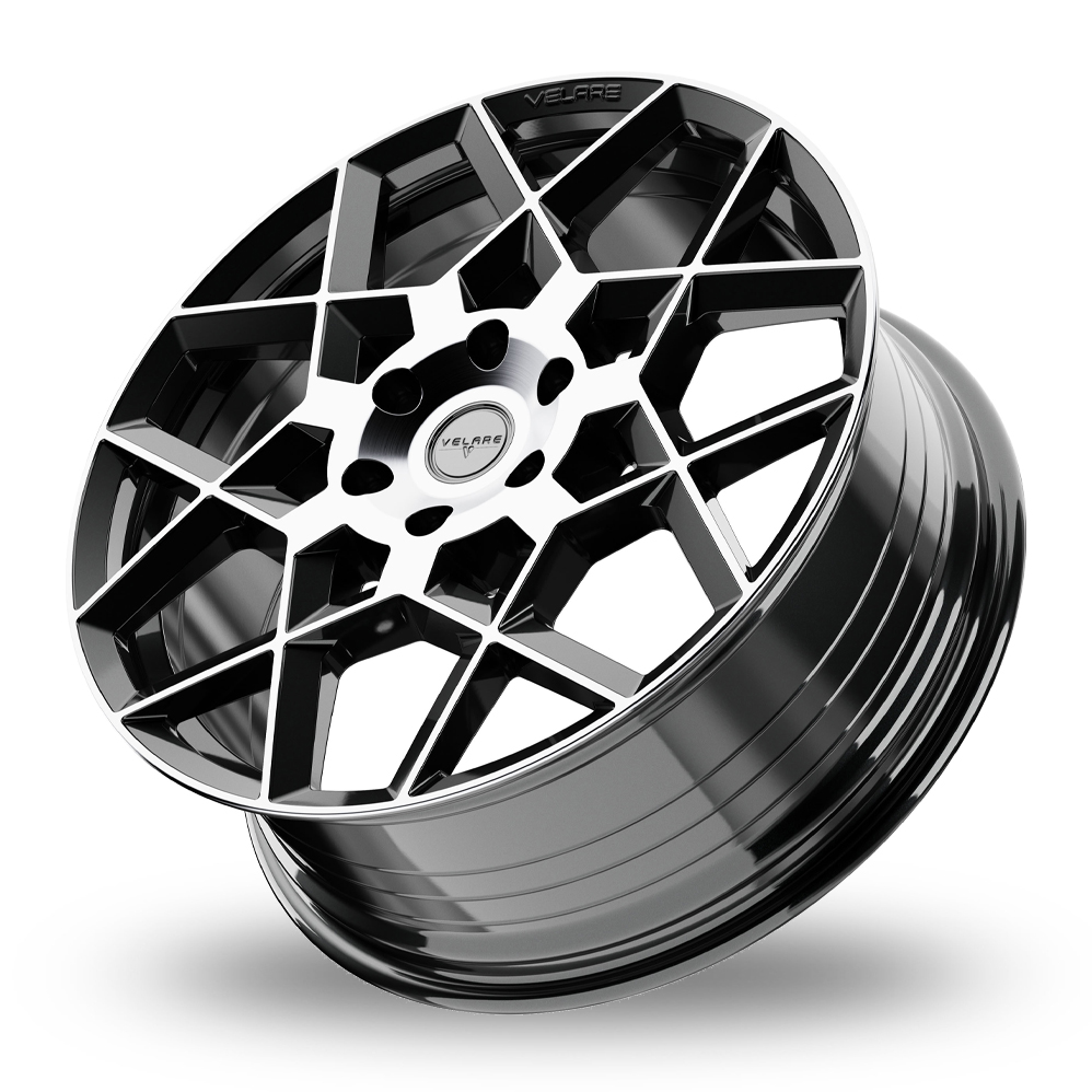 20" Velare VLR-6X Gloss Black Machined Alloy Wheels