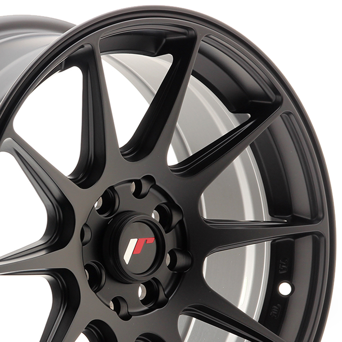 16" Japan Racing JR11 (7x16) Matt Black Alloy Wheels