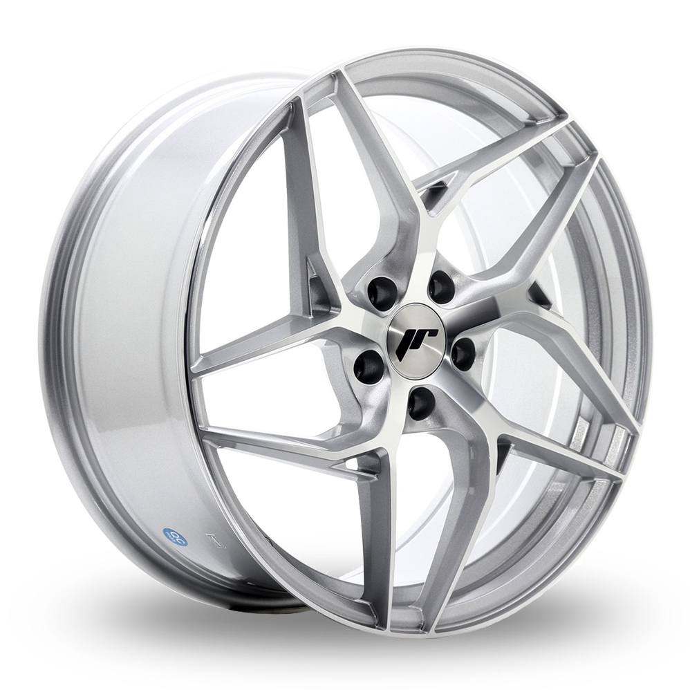 Japan Racing JR35 (8.5x19) Silver Machined Face Alloy Wheels