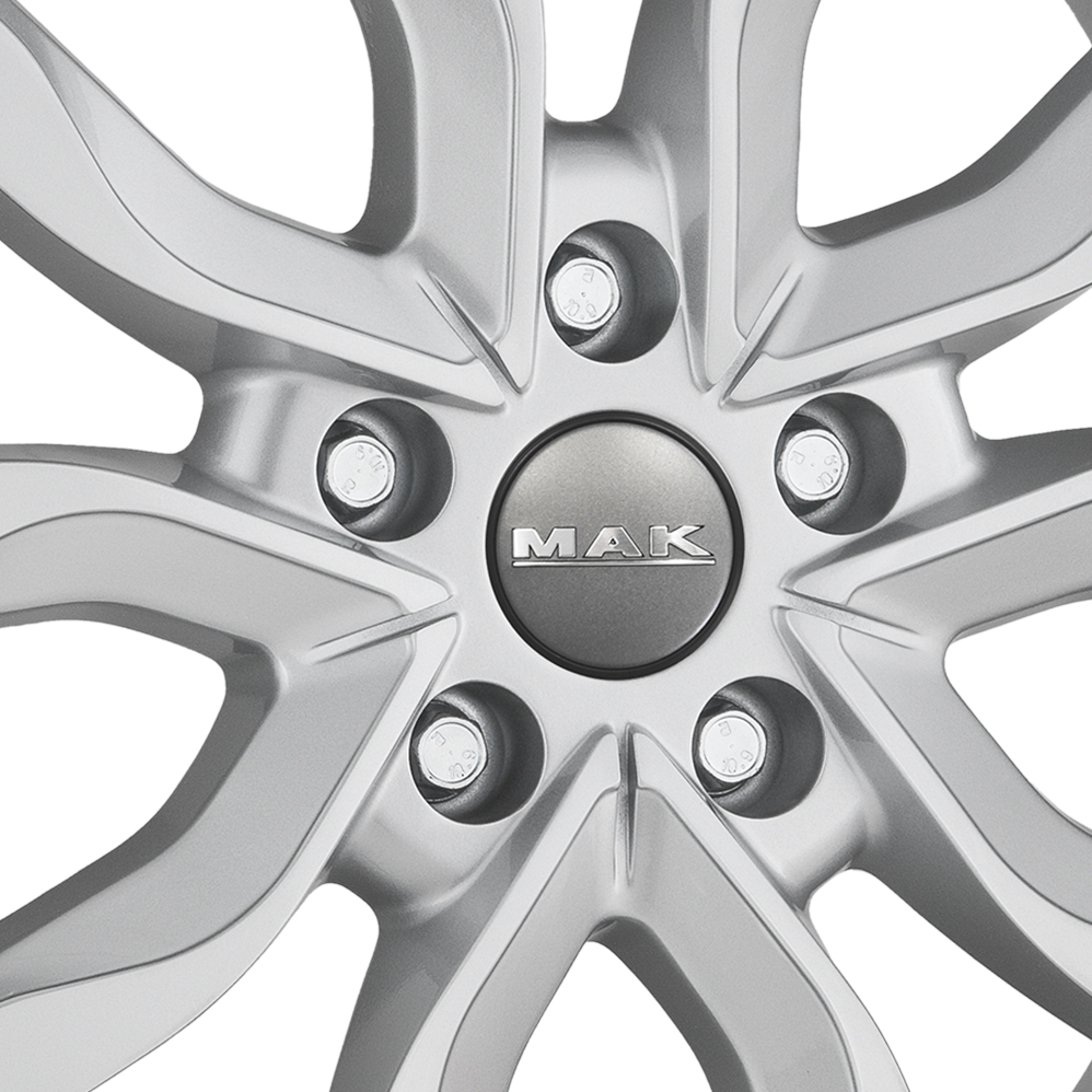20" MAK Koln Silver Alloy Wheels