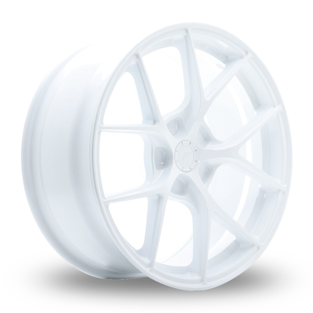 Japan Racing SL-01 (8x18) (Custom Fitment) White Alloy Wheels