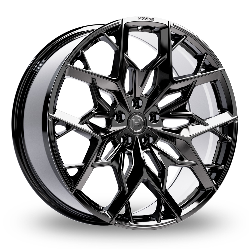 Hawke Vortex Elite Gloss Black Alloy Wheels