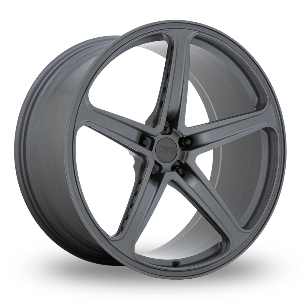 OHM AMP (USA Warehouse) Matt Gunmetal Alloy Wheels