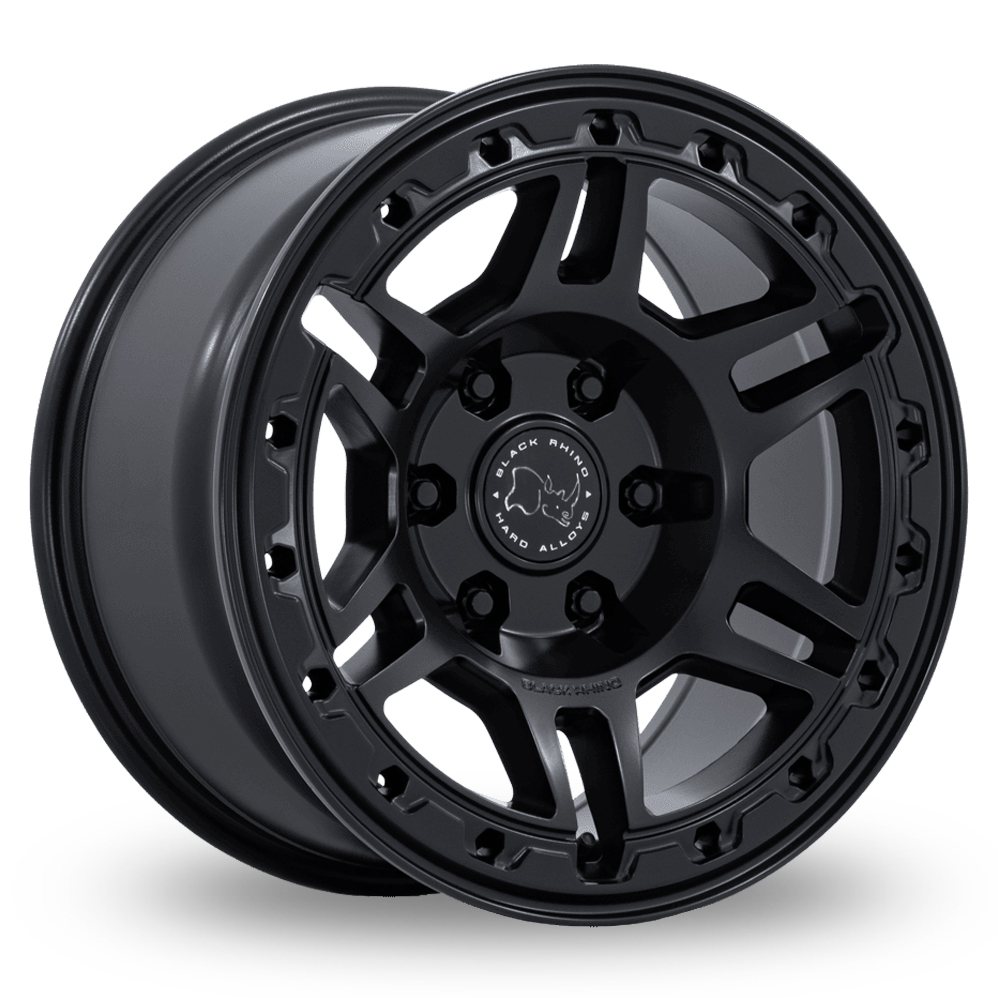 Black Rhino BR039 Vanguard (USA Warehouse) Matt Black Alloy Wheels