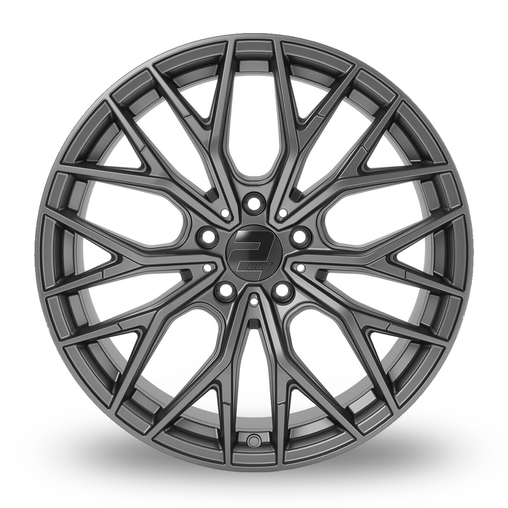18" 2DRV WH37 Dark Gunmetal Full Alloy Wheels