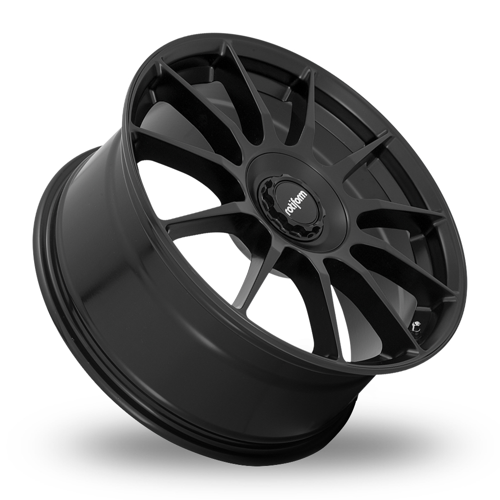 20 Inch Rotiform DTM Satin Black Alloy Wheels