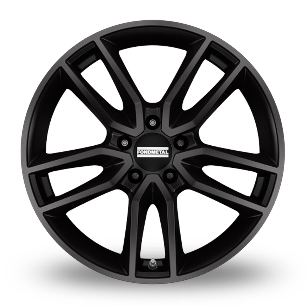 19" Fondmetal Koros Matt Black Alloy Wheels
