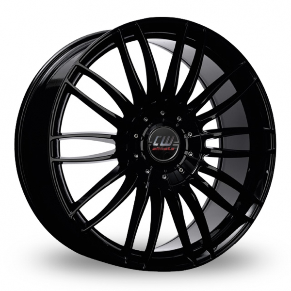 18" Borbet CW3 Gloss Black  Alloy Wheels