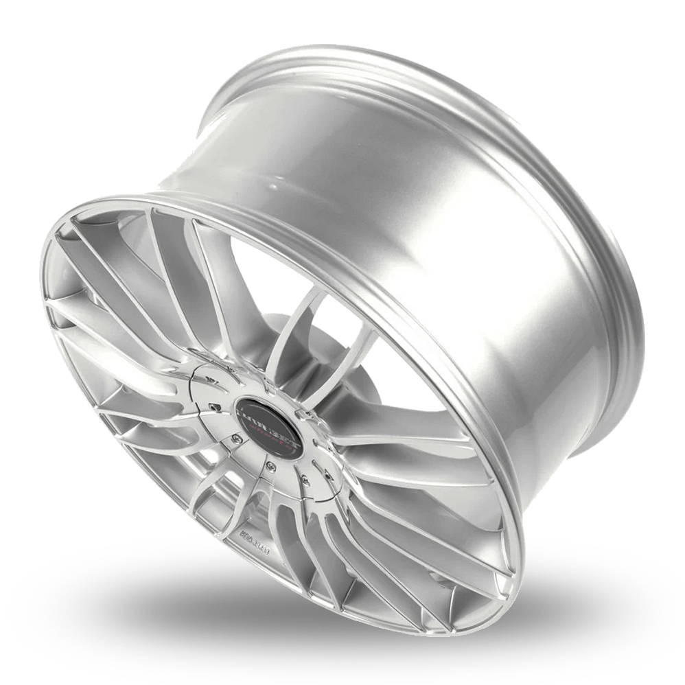 20" Borbet CW3 Sterling Silver Alloy Wheels