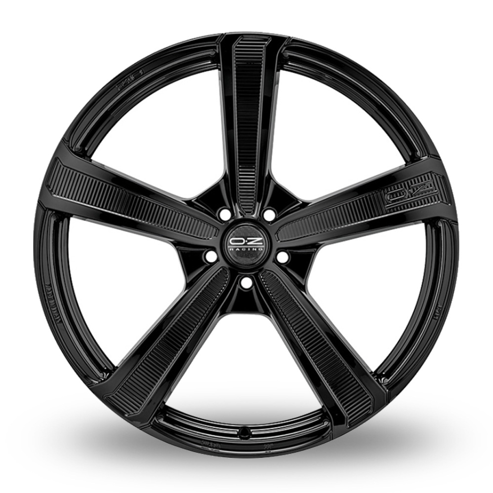 20" OZ Racing Montecarlo HLT Matt Black Alloy Wheels