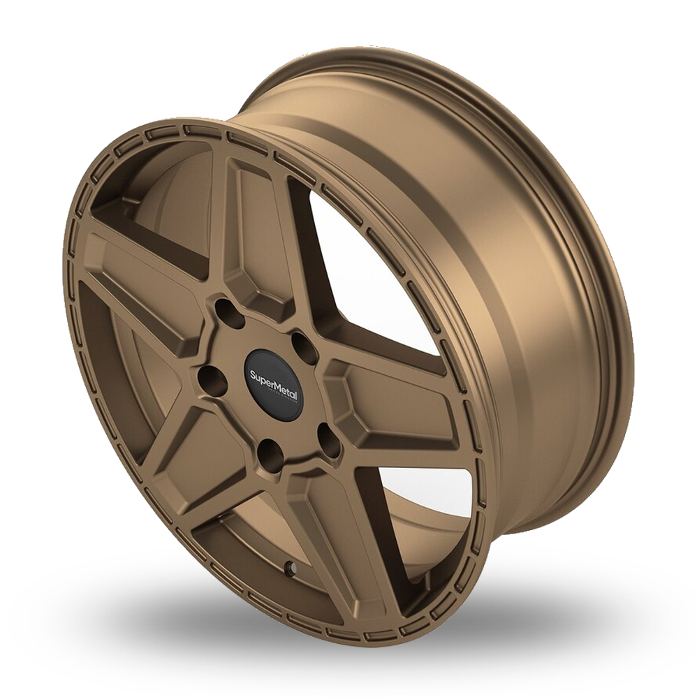 20" SuperMetal Rocket Ultra Matt Bronze Alloy Wheels