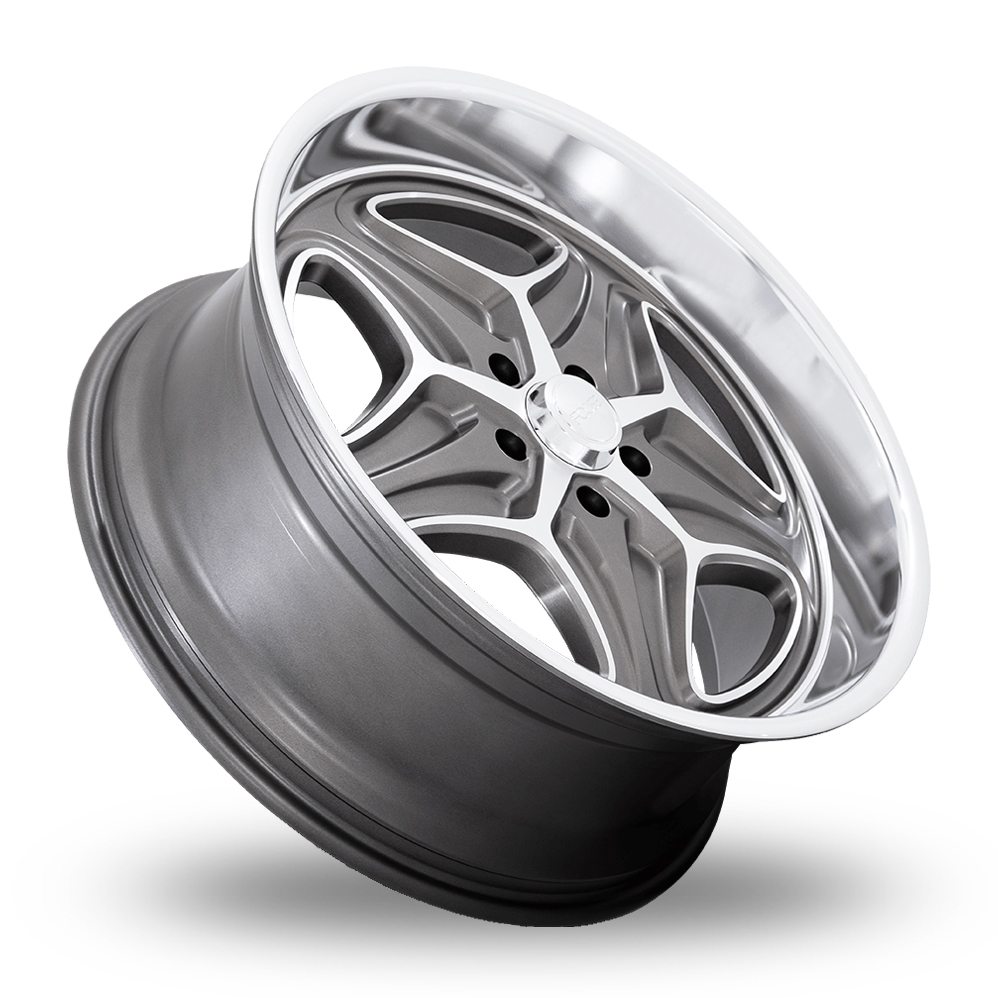 22" Foose F172 Merlot Anthracite Machined Alloy Wheels