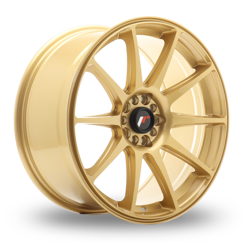Japan Racing JR11 (8.5x18) Gold Alloy Wheels