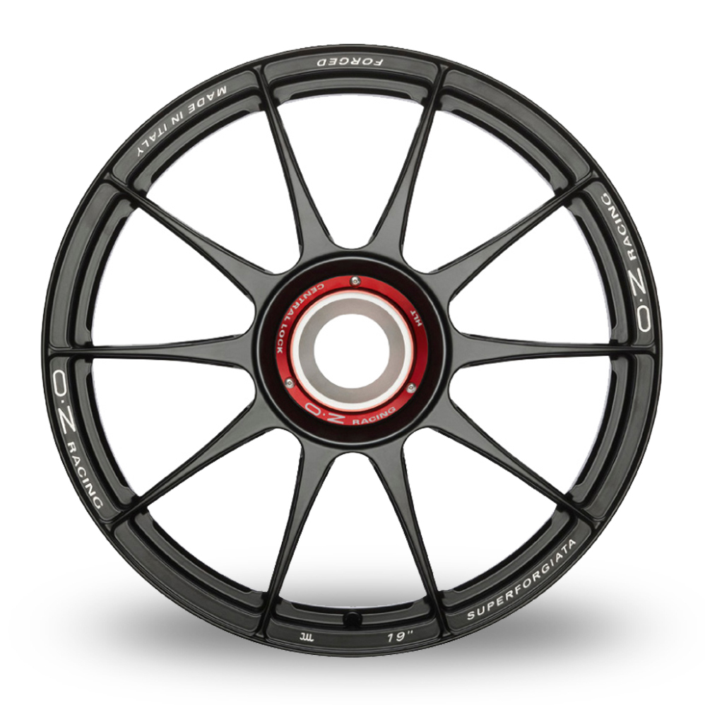 20" OZ Racing Superforgiata CL Matt Black Alloy Wheels