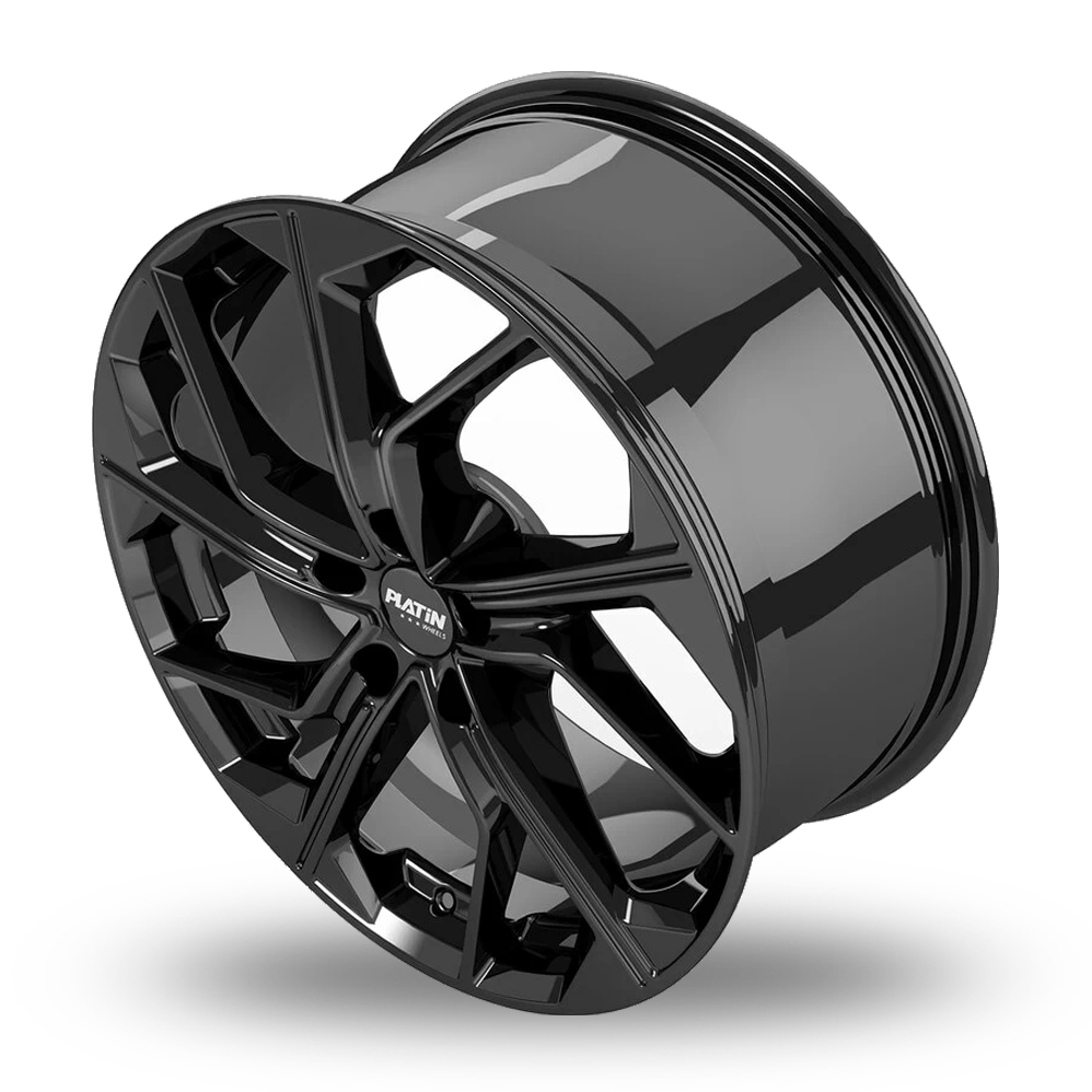 20" Platin P 116 Black Alloy Wheels