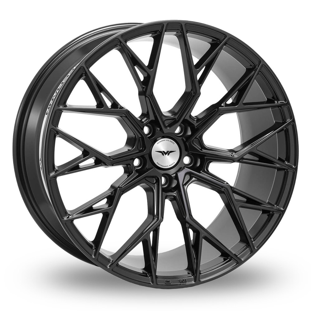 VEEMANN V-FS51 Gloss Black Alloy Wheels