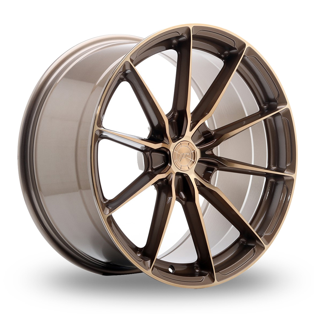Japan Racing JR37 (9.5x19) (Custom Fitment) Platinum Bronze Alloy Wheels