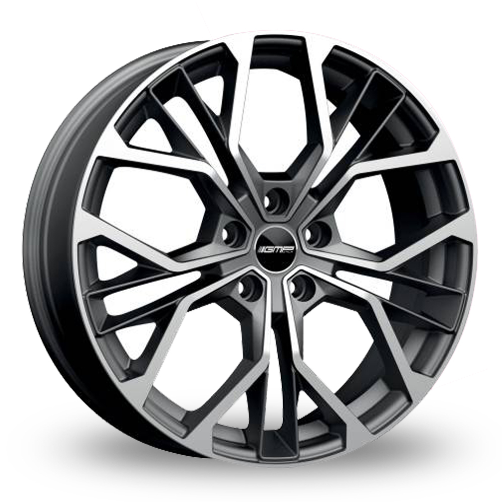 19" GMP Italia Matisse Anthracite/Polished Alloy Wheels