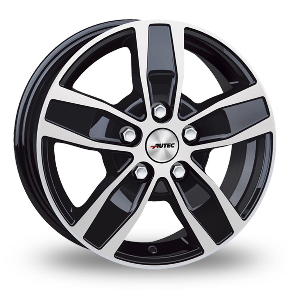Autec Quantro Black Polished Alloy Wheels