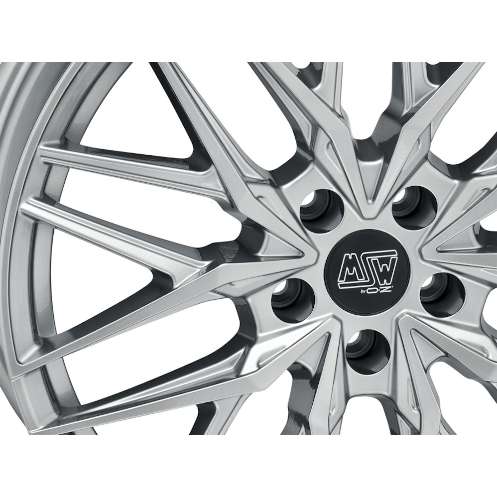 20" MSW (by OZ) 50 Hyper Silver Alloy Wheels