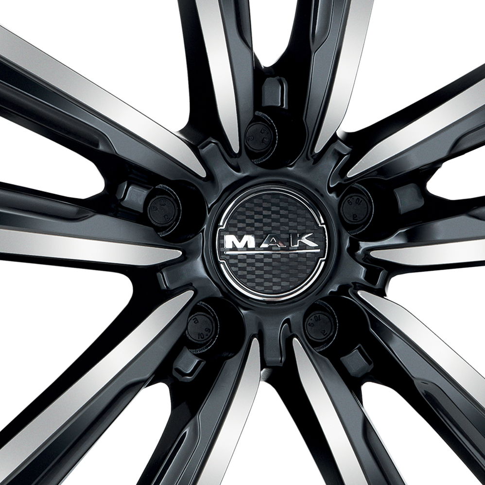 15" MAK Magma (Special Offer) Black Mirror Alloy Wheels