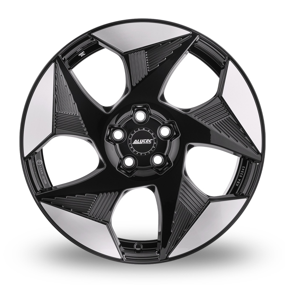 19" Alutec Solar Gloss Black Polished Alloy Wheels