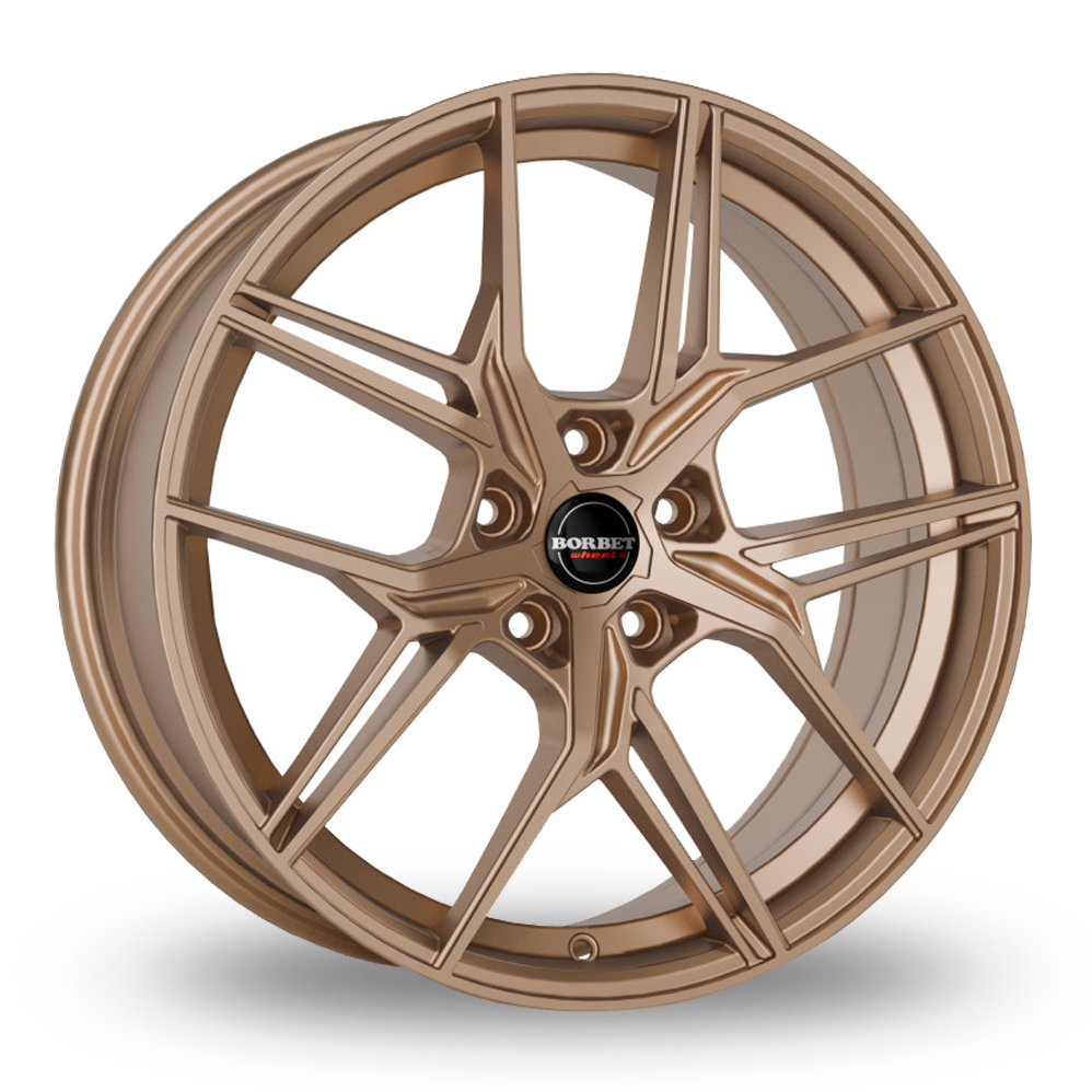 Borbet QX Matt Bronze Alloy Wheels