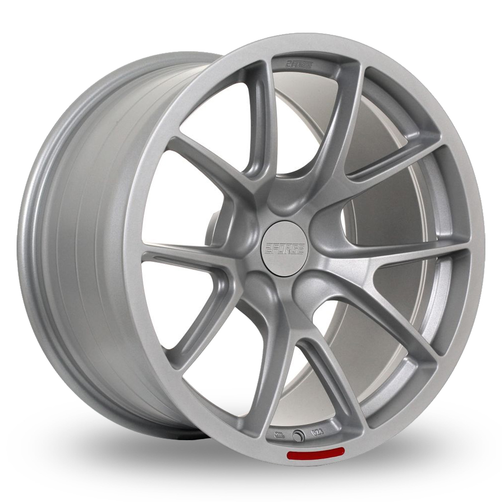 2FORGE ZF9 Matt Silver Alloy Wheels