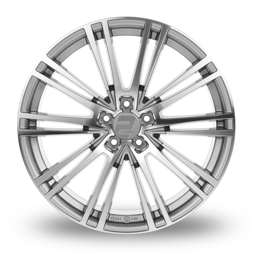 19" 2DRV WH18 Daytona Grey Machined Alloy Wheels