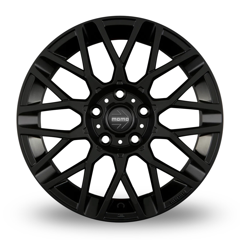 20" Momo Revenge Matt Black Alloy Wheels