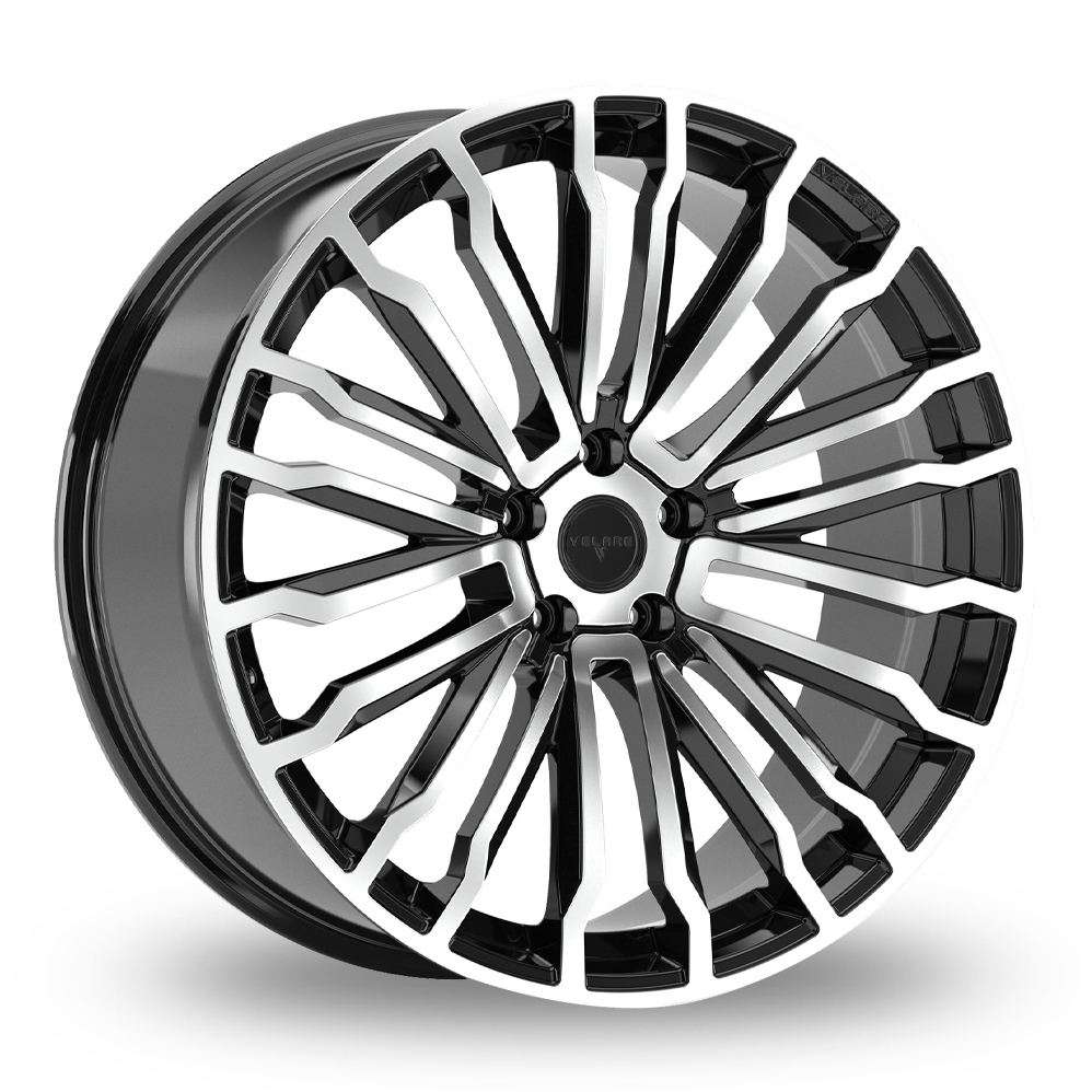 Velare VLR09 Gloss Black Machined Alloy Wheels